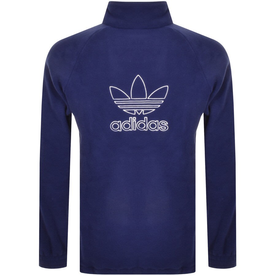 Alternative Image for Productadidas Originals Trefoil Logo Track Fleece Blue3