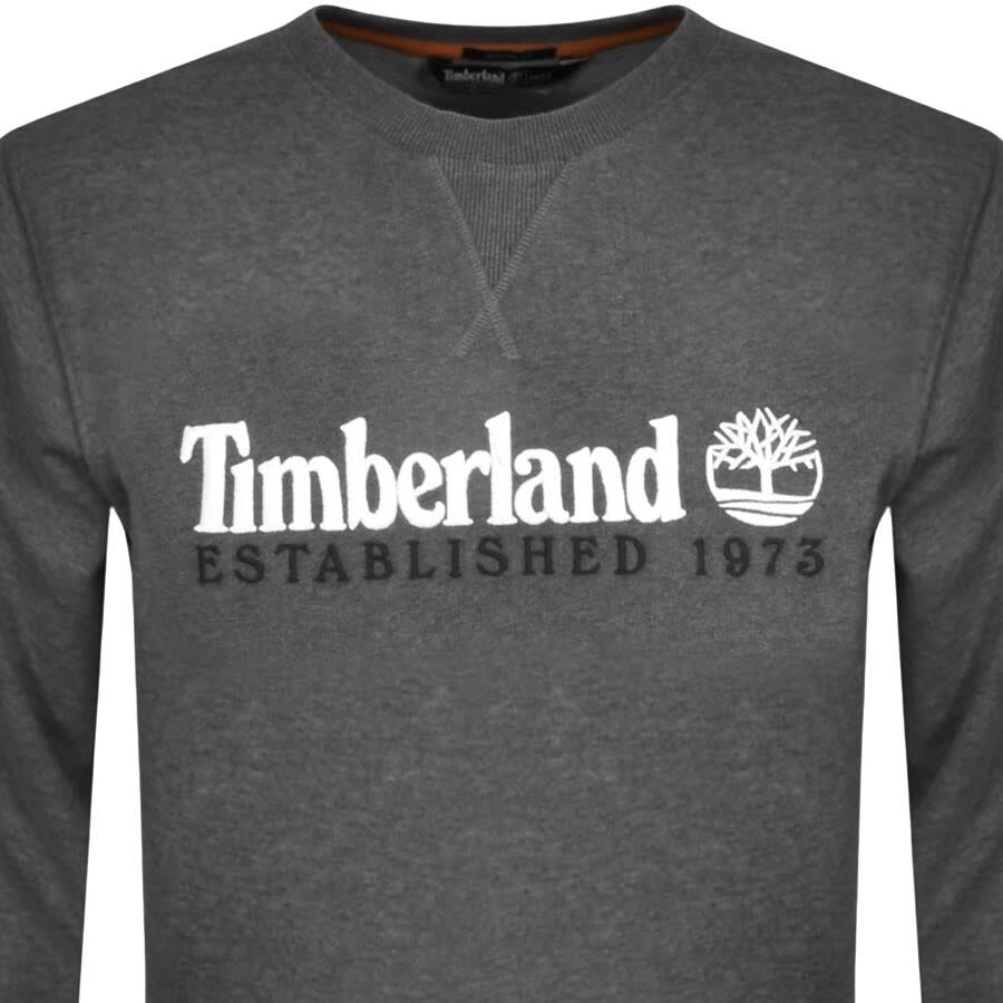Alternative Image for ProductTimberland Crew Neck Logo Sweatshirt Grey2