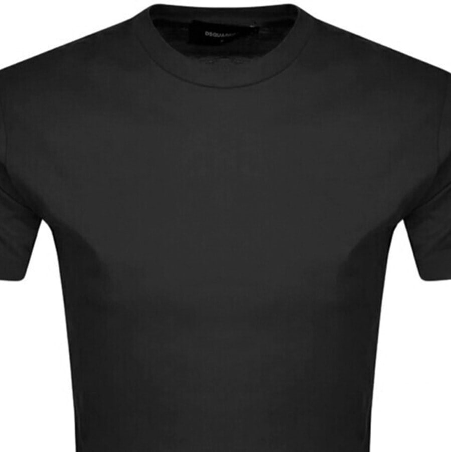 Alternative Image for ProductDSQUARED2 Logo Short Sleeved T Shirt Black2