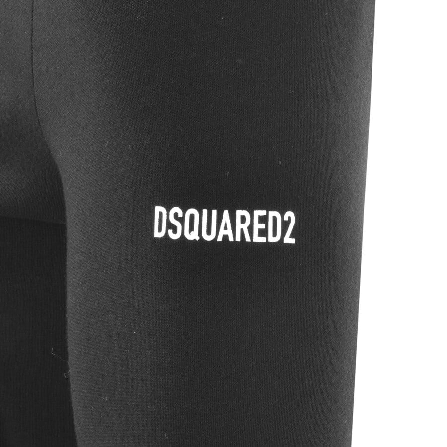 Alternative Image for ProductDSQUARED2 Long Sleeve Logo T Shirt Black3