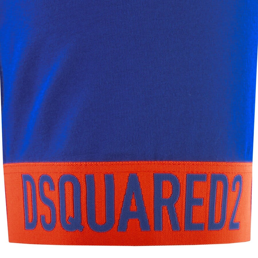 Alternative Image for ProductDSQUARED2 Logo Sleeve T Shirt Blue3