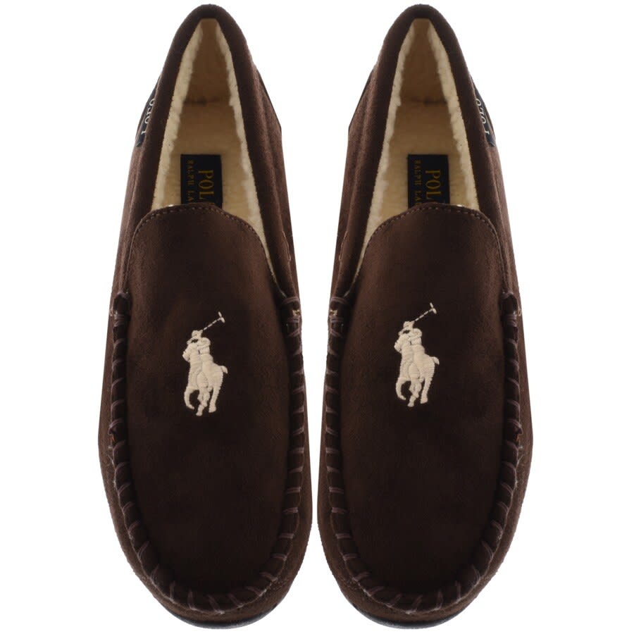 Alternative Image for ProductRalph Lauren Declan Slippers Brown1