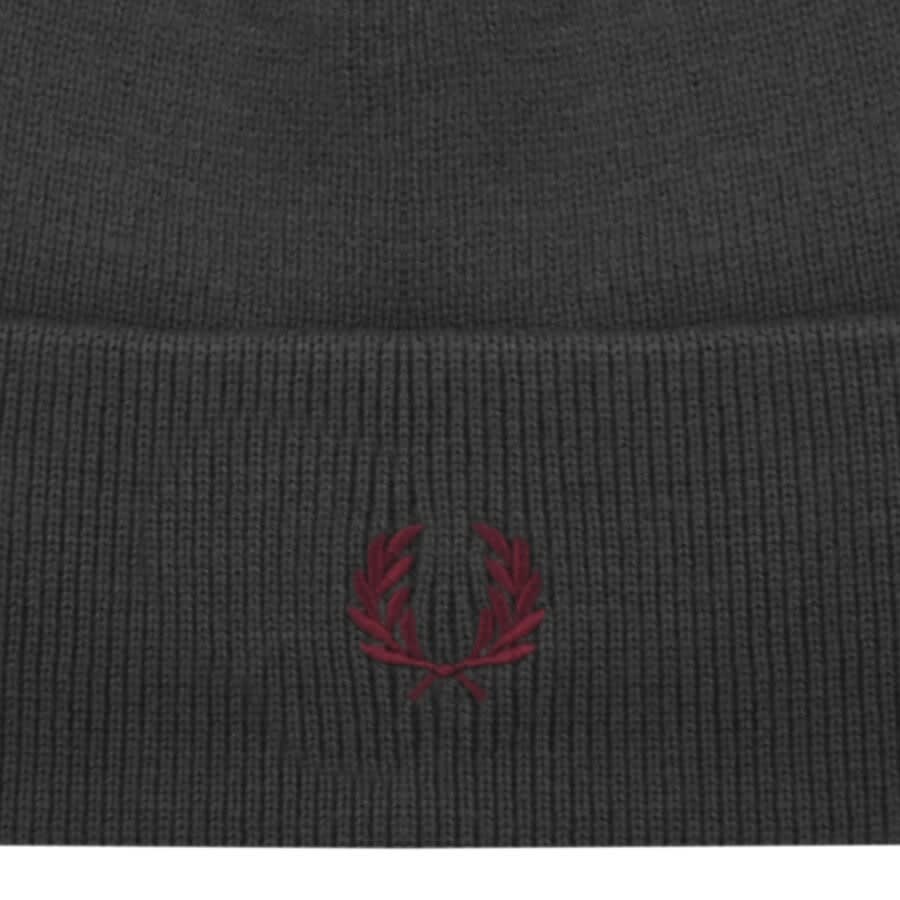 Alternative Image for ProductFred Perry Beanie Hat Grey3