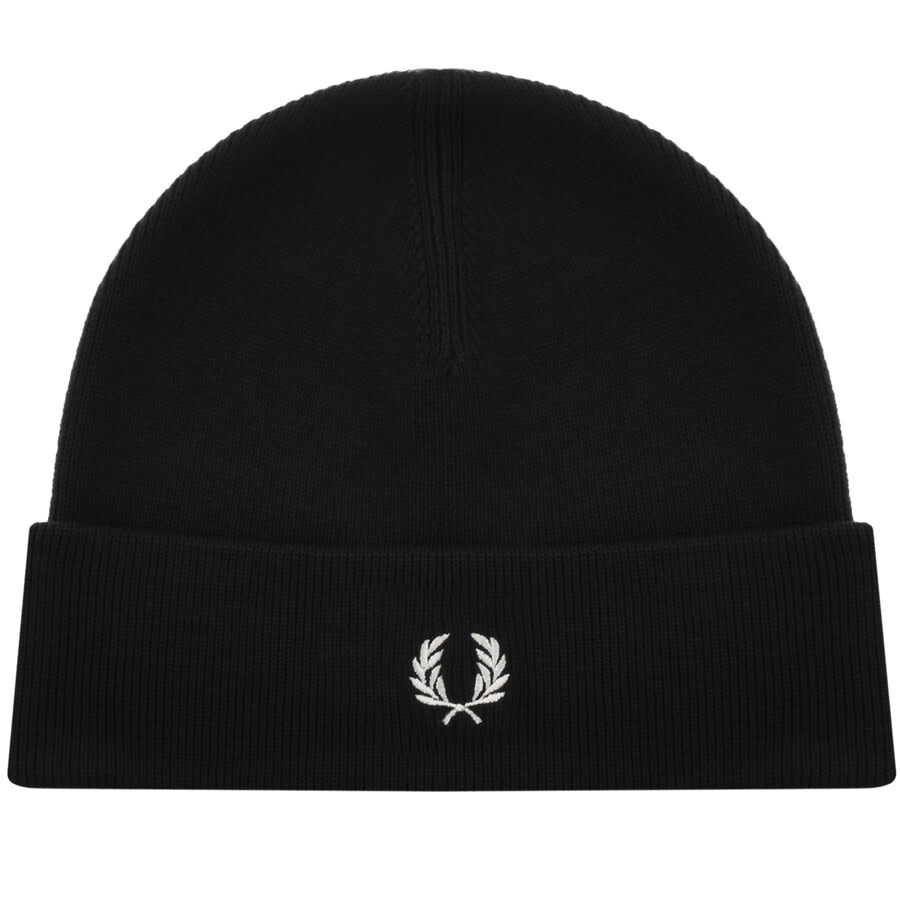 Alternative Image for ProductFred Perry Beanie Hat Black1