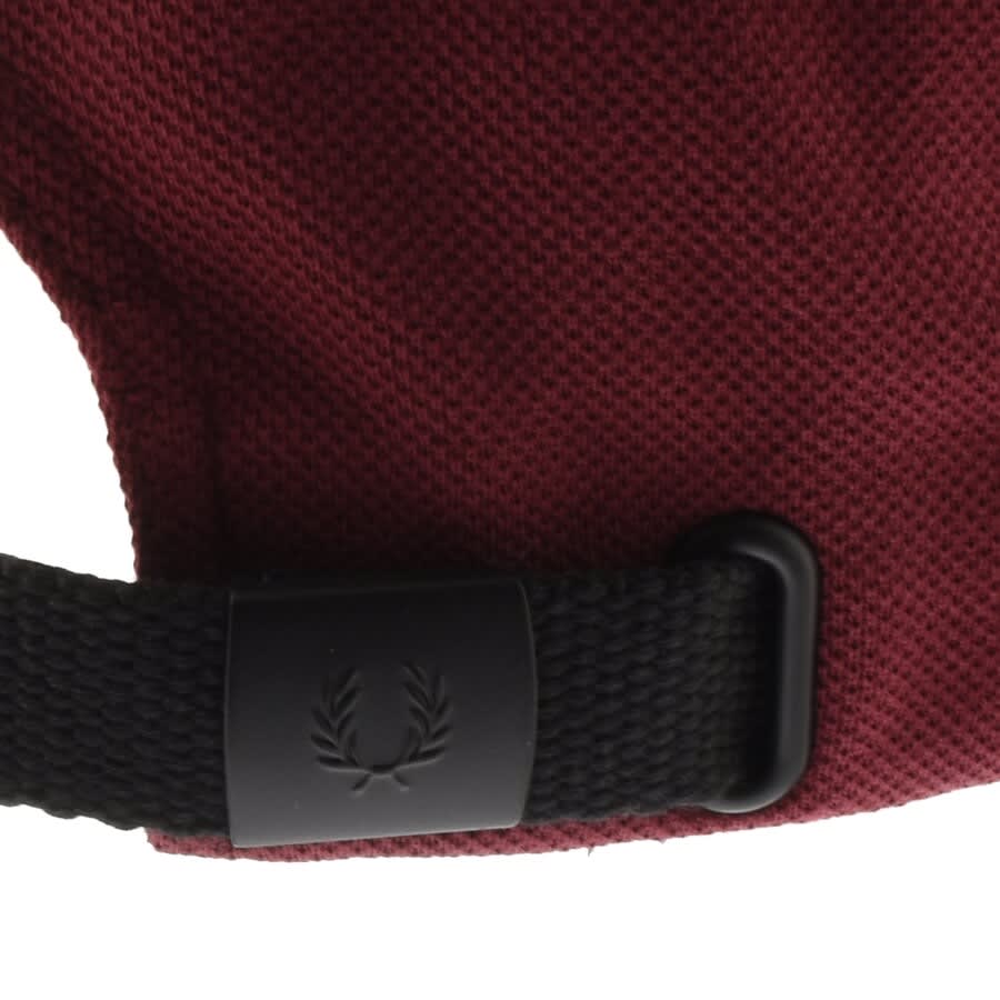 Alternative Image for ProductFred Perry Pique Classic Cap Burgandy3