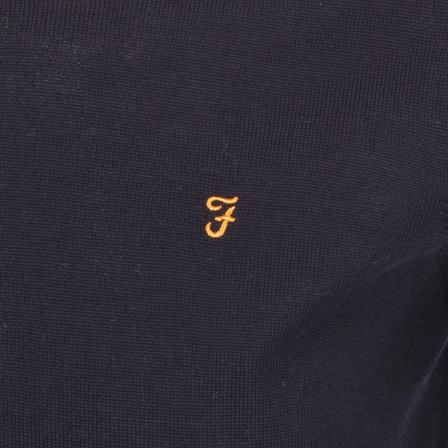 Alternative Image for ProductFarah Vintage Mullen Knit Jumper Navy3