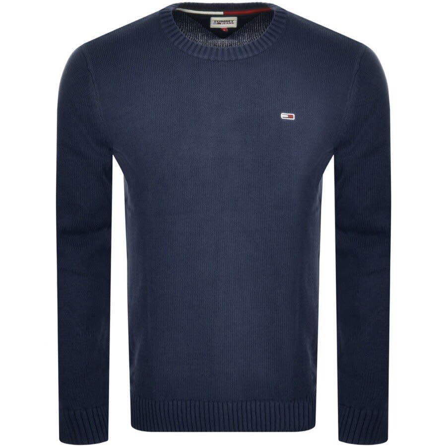Alternative Image for ProductTommy Jeans Logo Knit Jumper Navy1