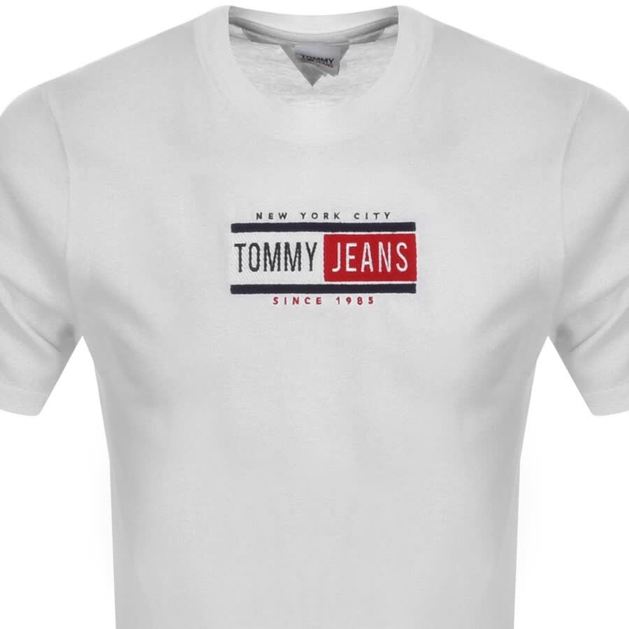 Alternative Image for ProductTommy Jeans Timeless Logo T Shirt White2