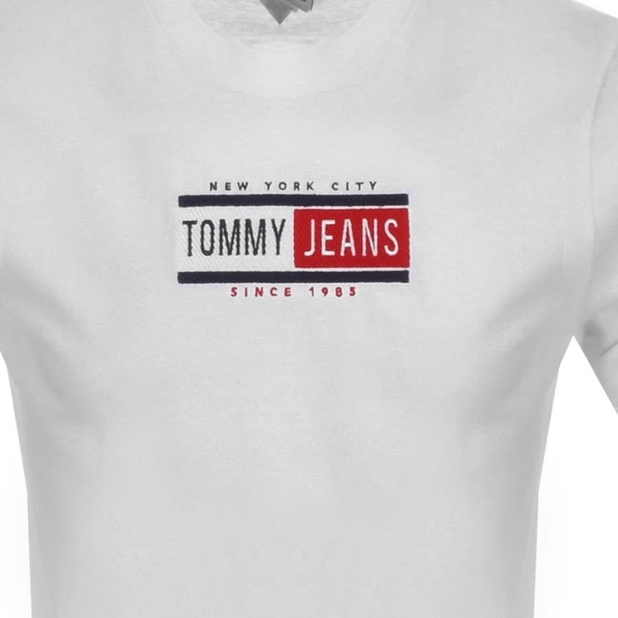 Alternative Image for ProductTommy Jeans Timeless Logo T Shirt White3
