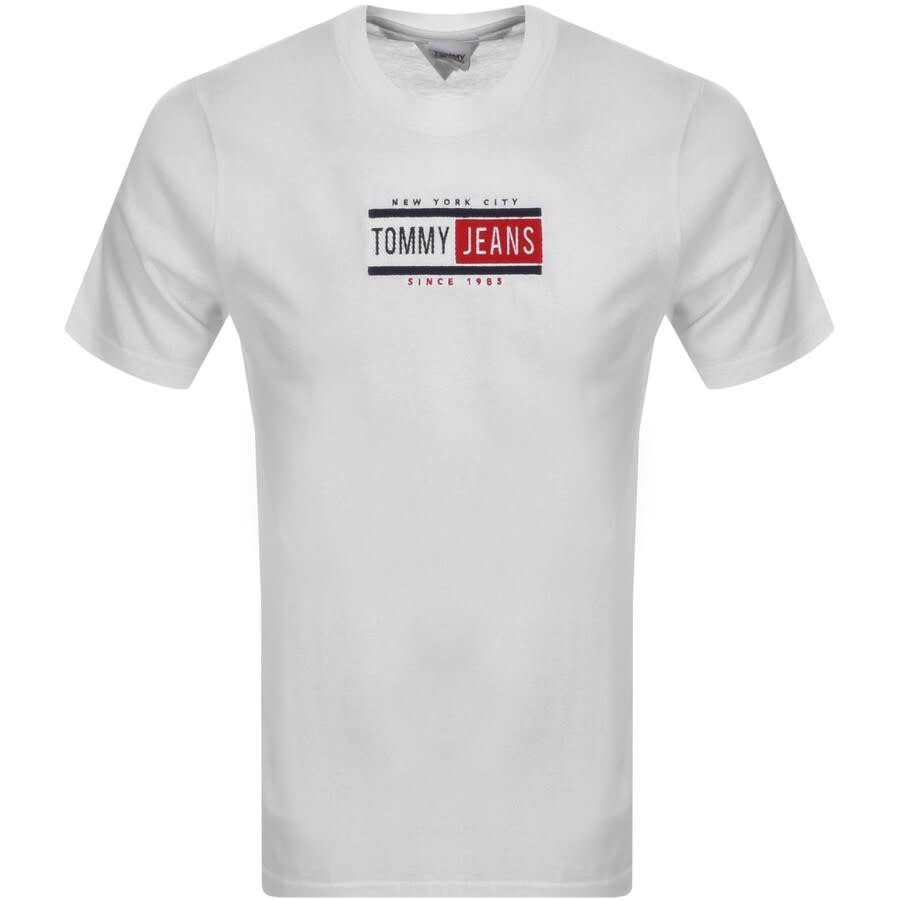 Alternative Image for ProductTommy Jeans Timeless Logo T Shirt White1