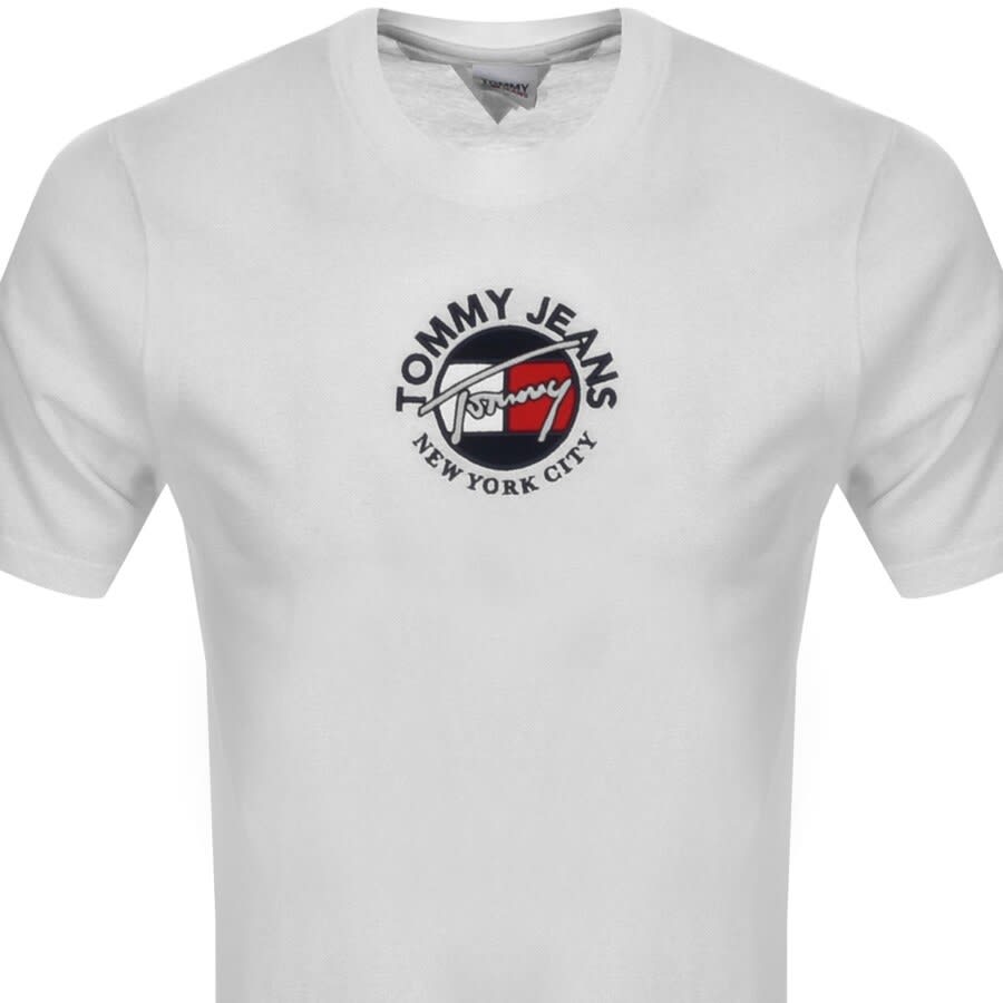 Alternative Image for ProductTommy Jeans Timeless Logo T Shirt White2