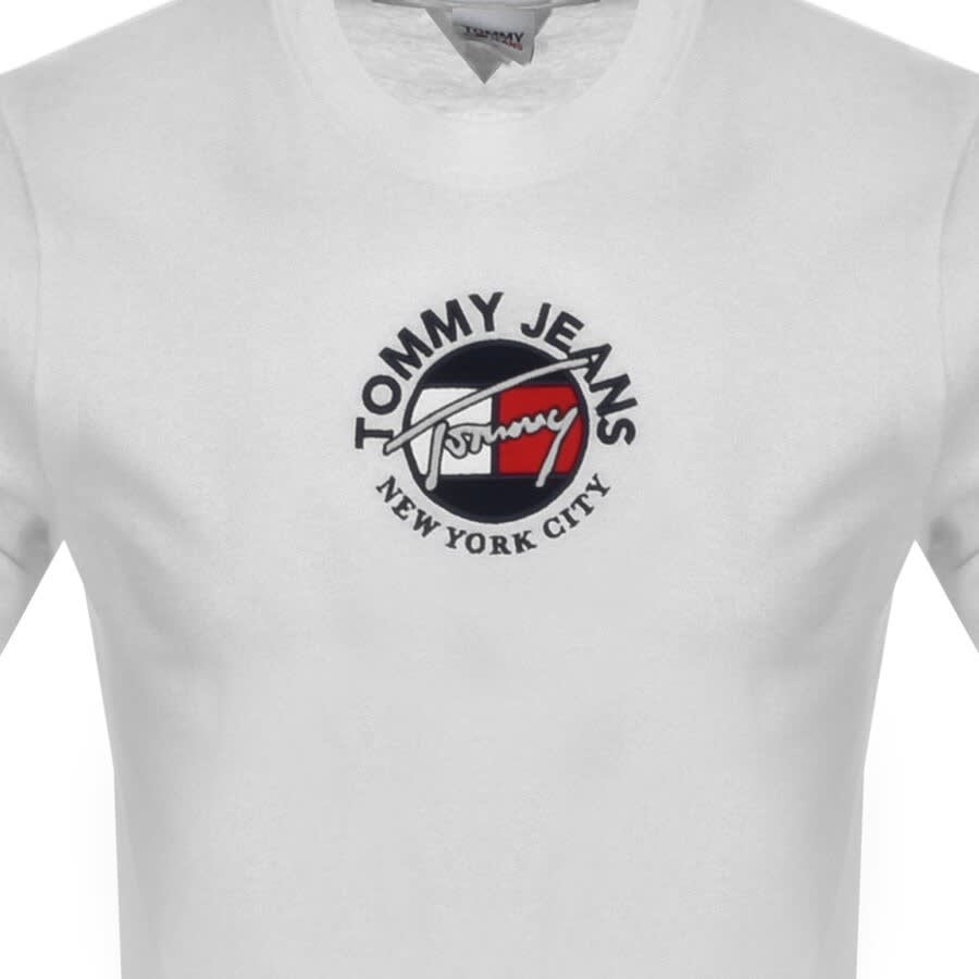Alternative Image for ProductTommy Jeans Timeless Logo T Shirt White3