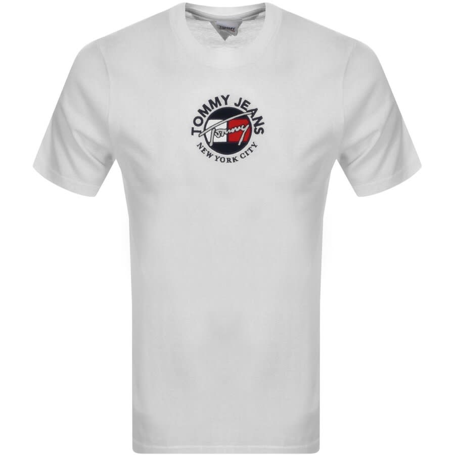 Alternative Image for ProductTommy Jeans Timeless Logo T Shirt White1