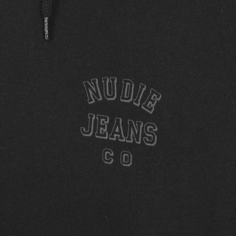 Alternative Image for ProductNudie Jeans Franke Hoodie Black3