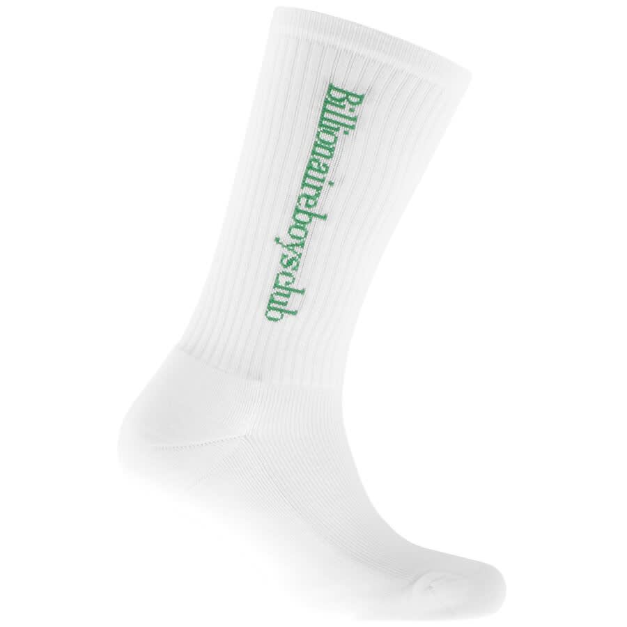 Alternative Image for ProductBillionaire Boys Club Logo Socks White1