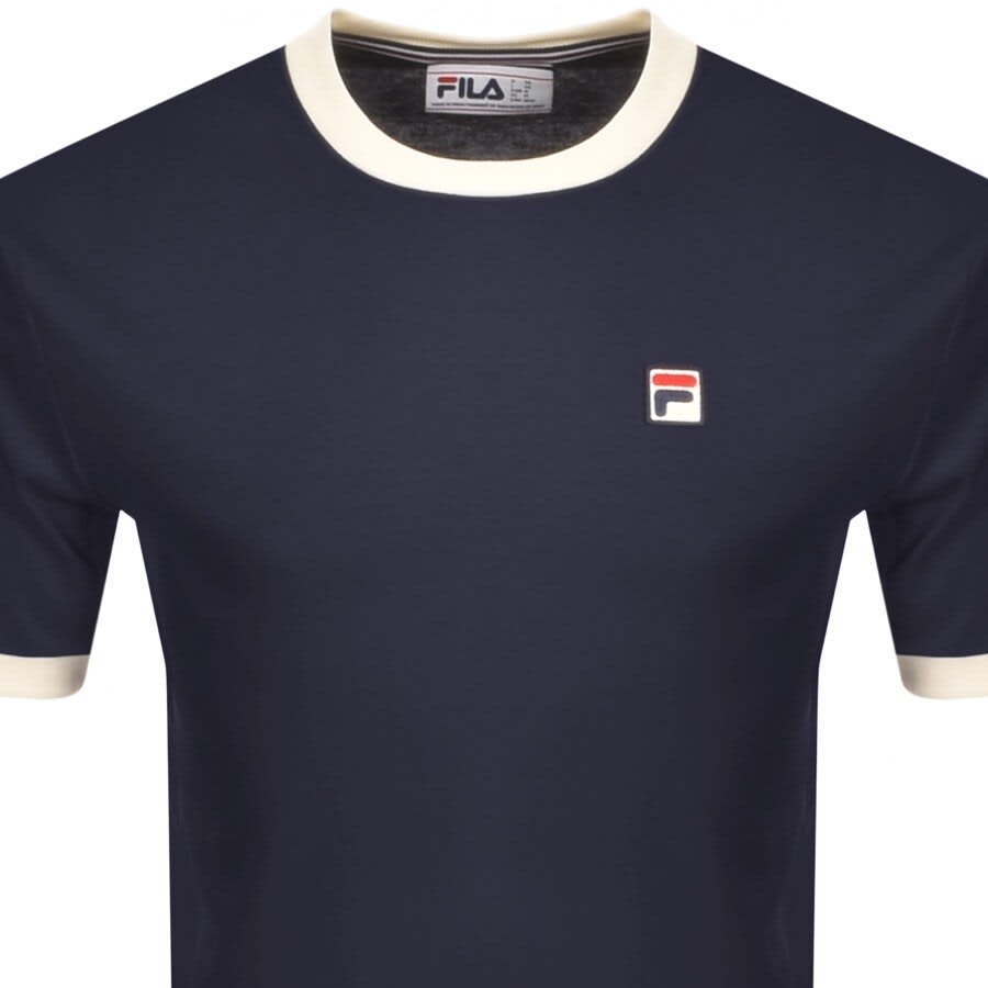 Alternative Image for ProductFila Vintage Marconi Crew Neck T Shirt Navy2