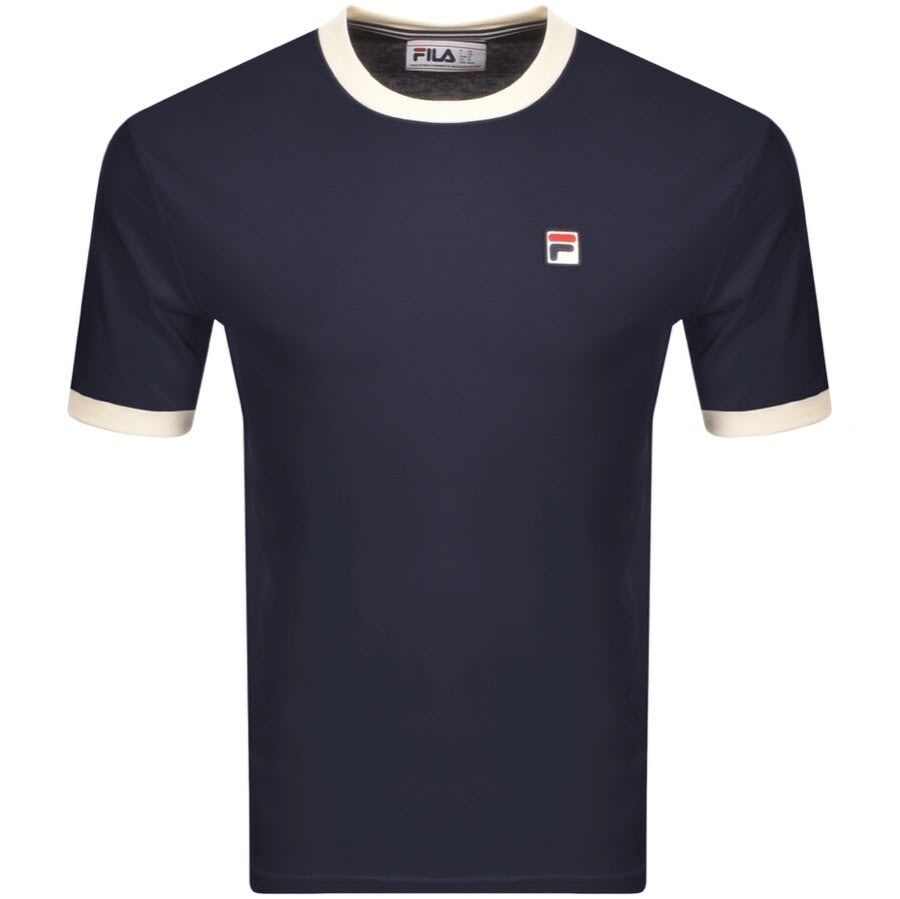 Alternative Image for ProductFila Vintage Marconi Crew Neck T Shirt Navy1