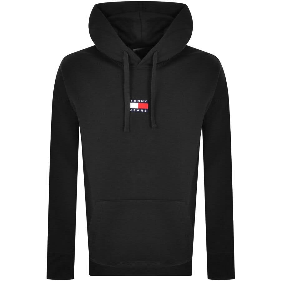 tommy jeans badge logo hoodie
