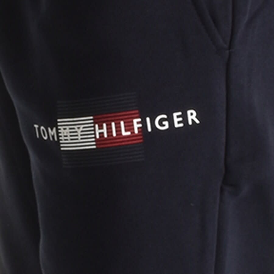 Alternative Image for ProductTommy Hilfiger Lines Logo Jogging Bottoms Navy3