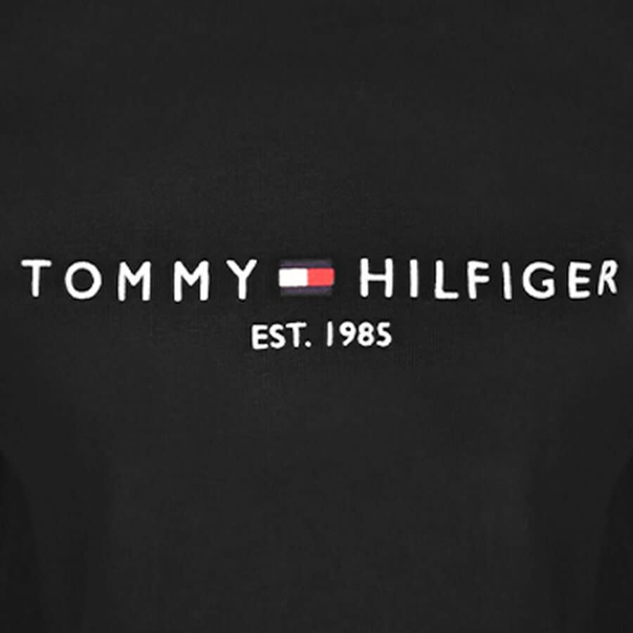 Alternative Image for ProductTommy Hilfiger Logo Sweatshirt Black3