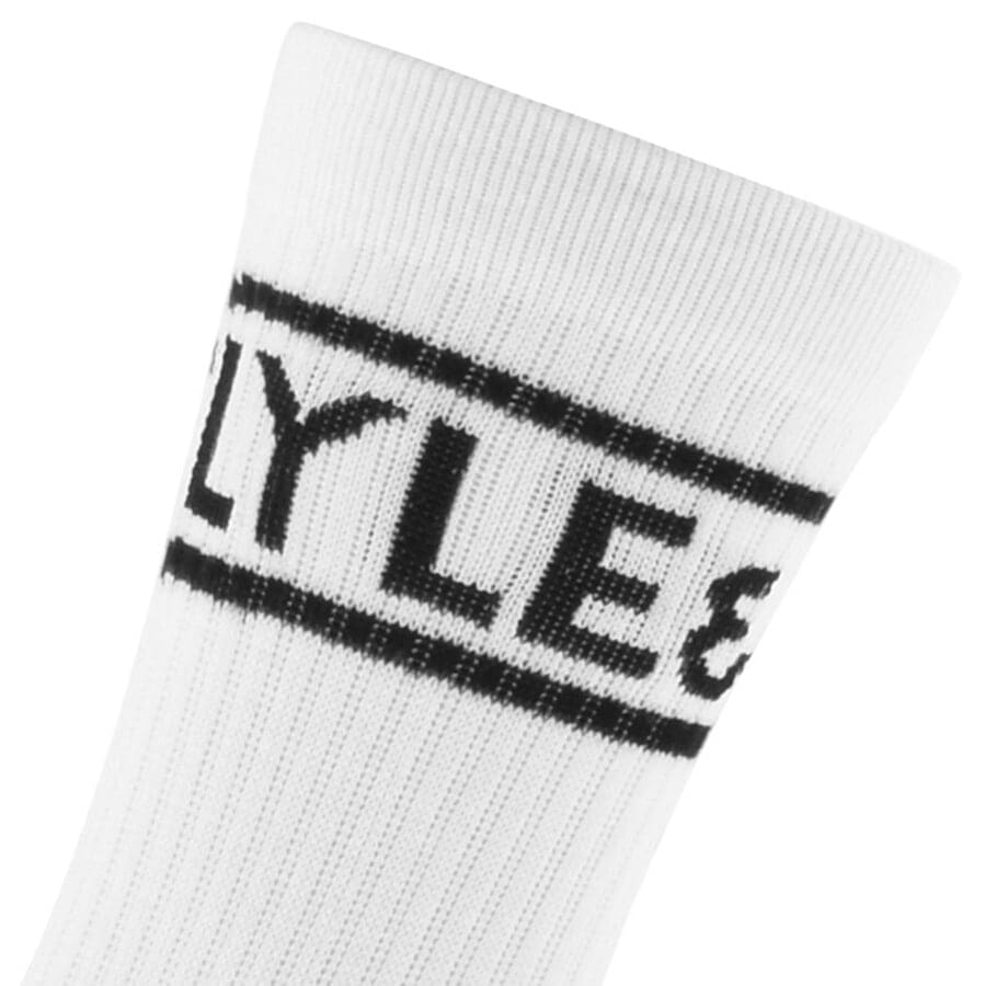 Alternative Image for ProductLyle And Scott Jock Three Pack Socks White3