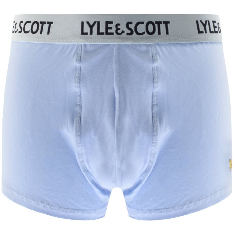 Alternative Image for ProductLyle And Scott Three Pack Boxer Trunks Blue2