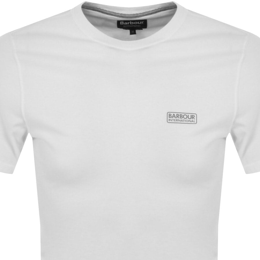Alternative Image for ProductBarbour International Logo T Shirt White2