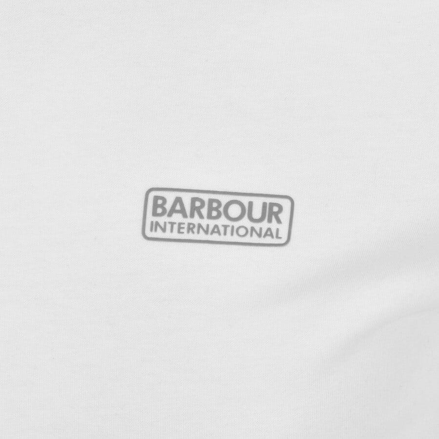 Alternative Image for ProductBarbour International Logo T Shirt White3