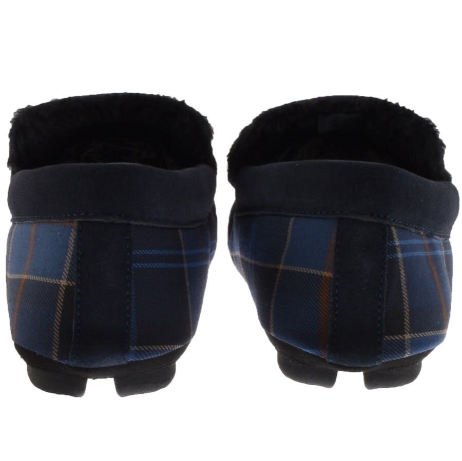 Alternative Image for ProductBarbour Monty Tartan Slippers Navy3