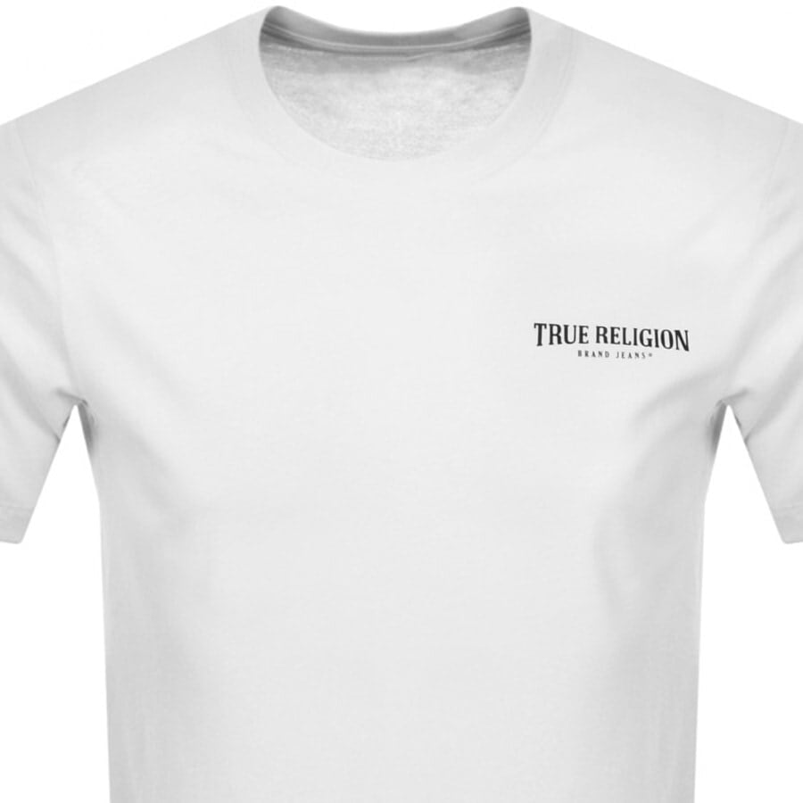 Alternative Image for ProductTrue Religion Small Arch Logo T Shirt White2