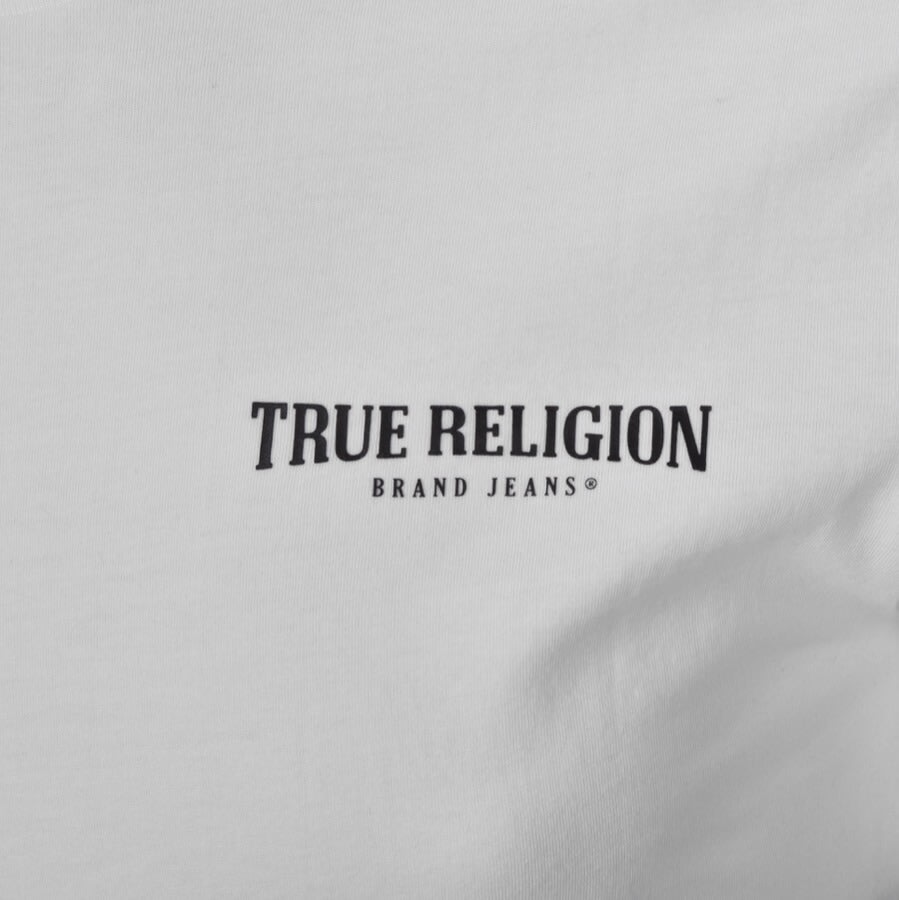Alternative Image for ProductTrue Religion Small Arch Logo T Shirt White3