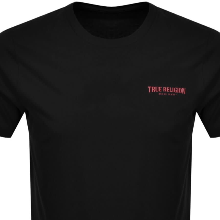 Alternative Image for ProductTrue Religion Small Arch Logo T Shirt Black2