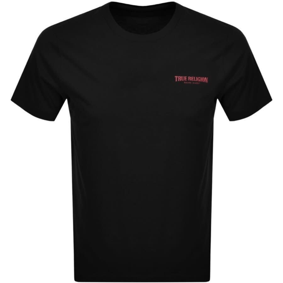 Alternative Image for ProductTrue Religion Small Arch Logo T Shirt Black1