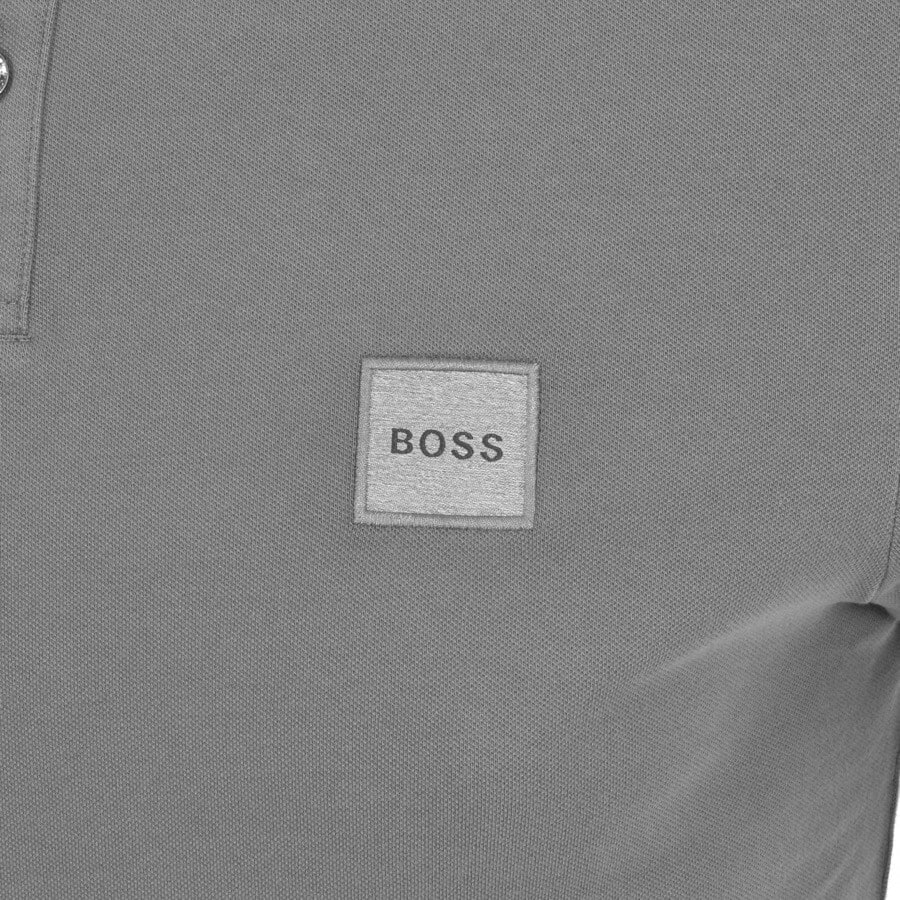 Alternative Image for ProductBOSS Passertip 1 Short Sleeve Polo T Shirt Grey3