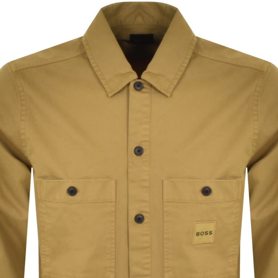 Alternative Image for ProductBOSS Locky Overshirt Jacket Beige2