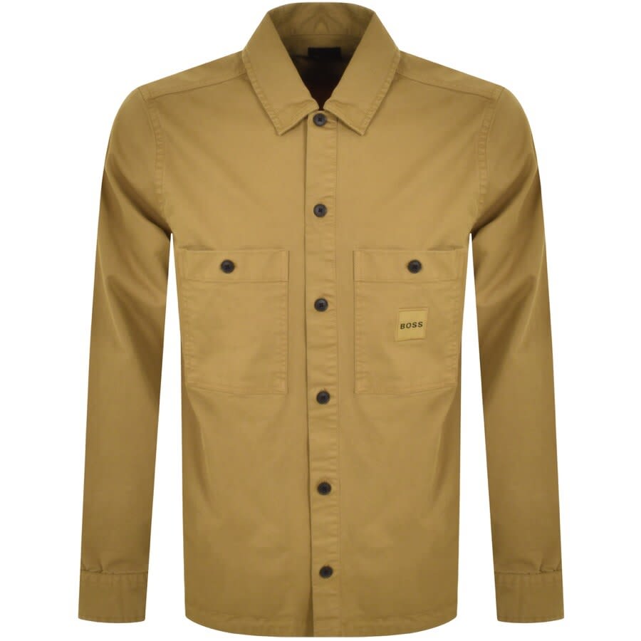 Alternative Image for ProductBOSS Locky Overshirt Jacket Beige1