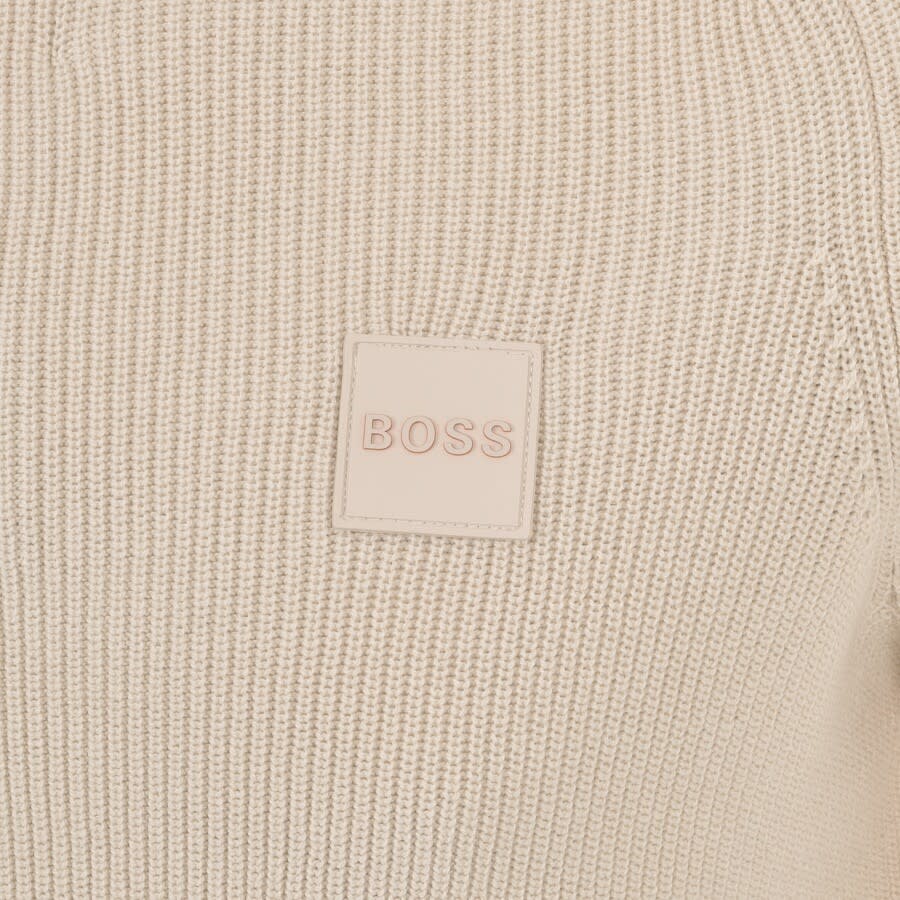 Alternative Image for ProductBOSS Knorsey Knitted Jumper Cream3