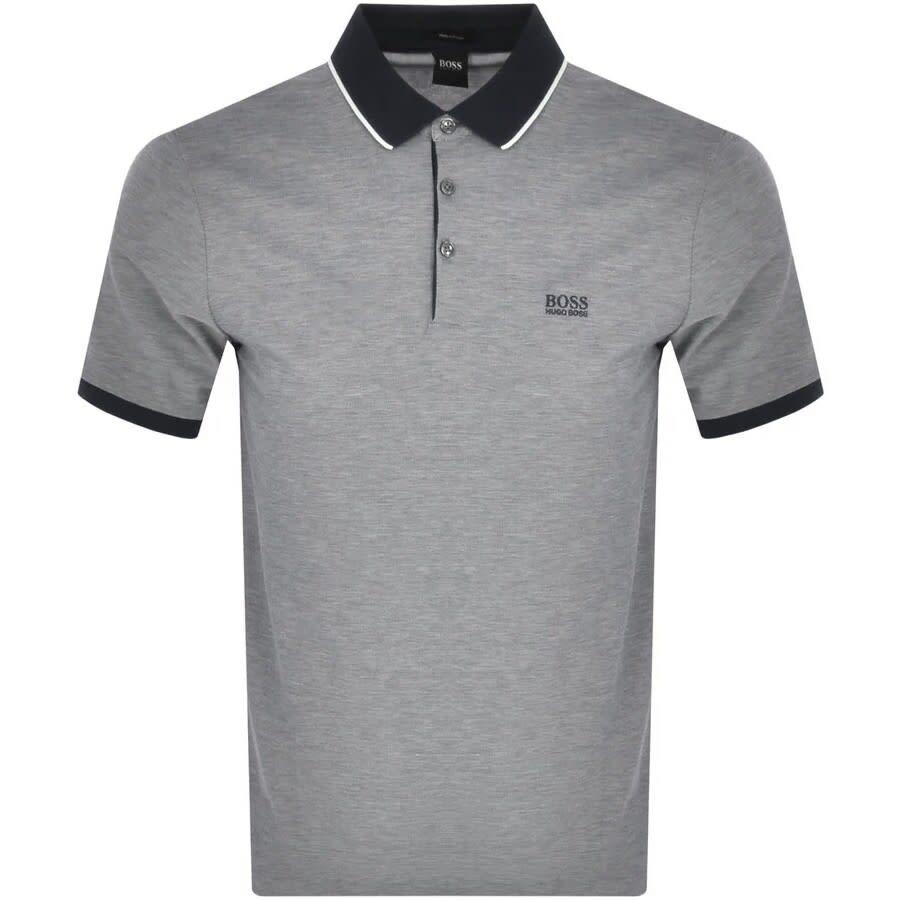 Alternative Image for ProductBOSS Prout 28 Short Sleeved Polo T Shirt Navy1