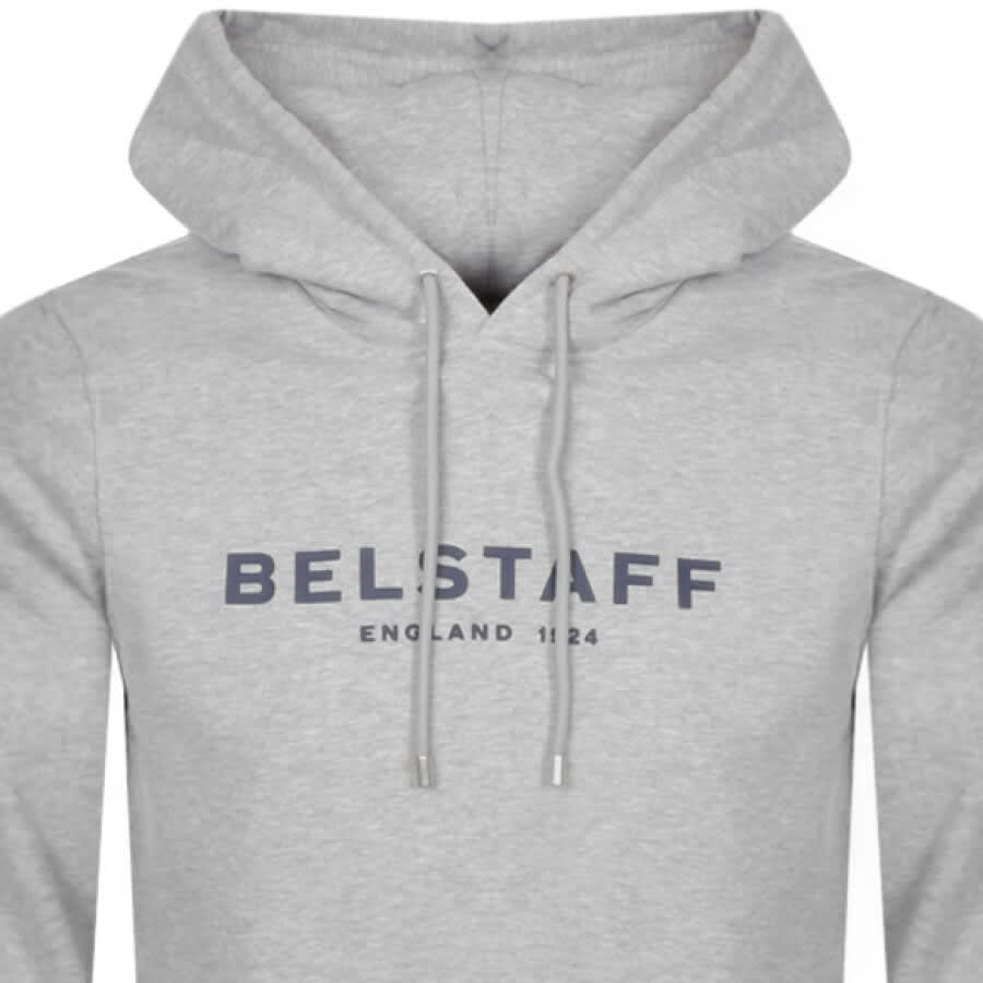 Alternative Image for ProductBelstaff Logo Pullover Hoodie Grey2
