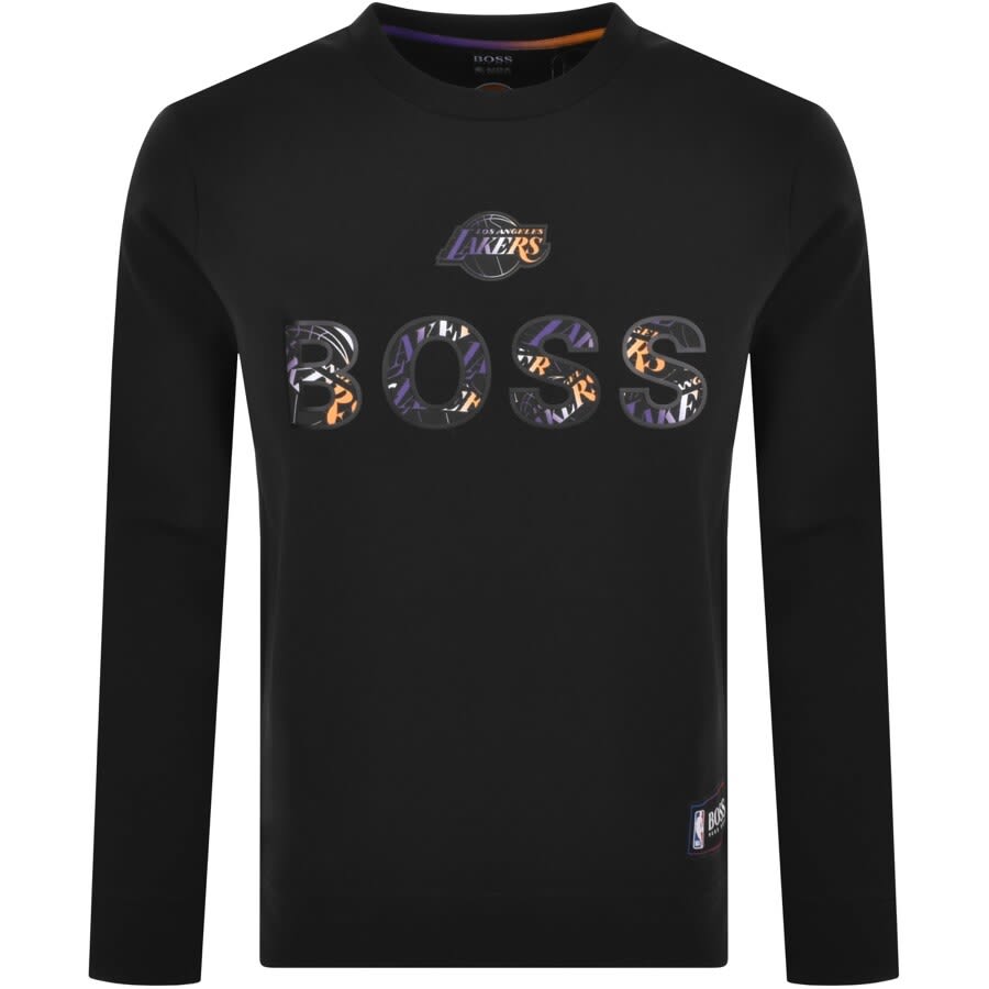 Alternative Image for ProductBOSS X NBA Windmill 2 Sweatshirt Black1