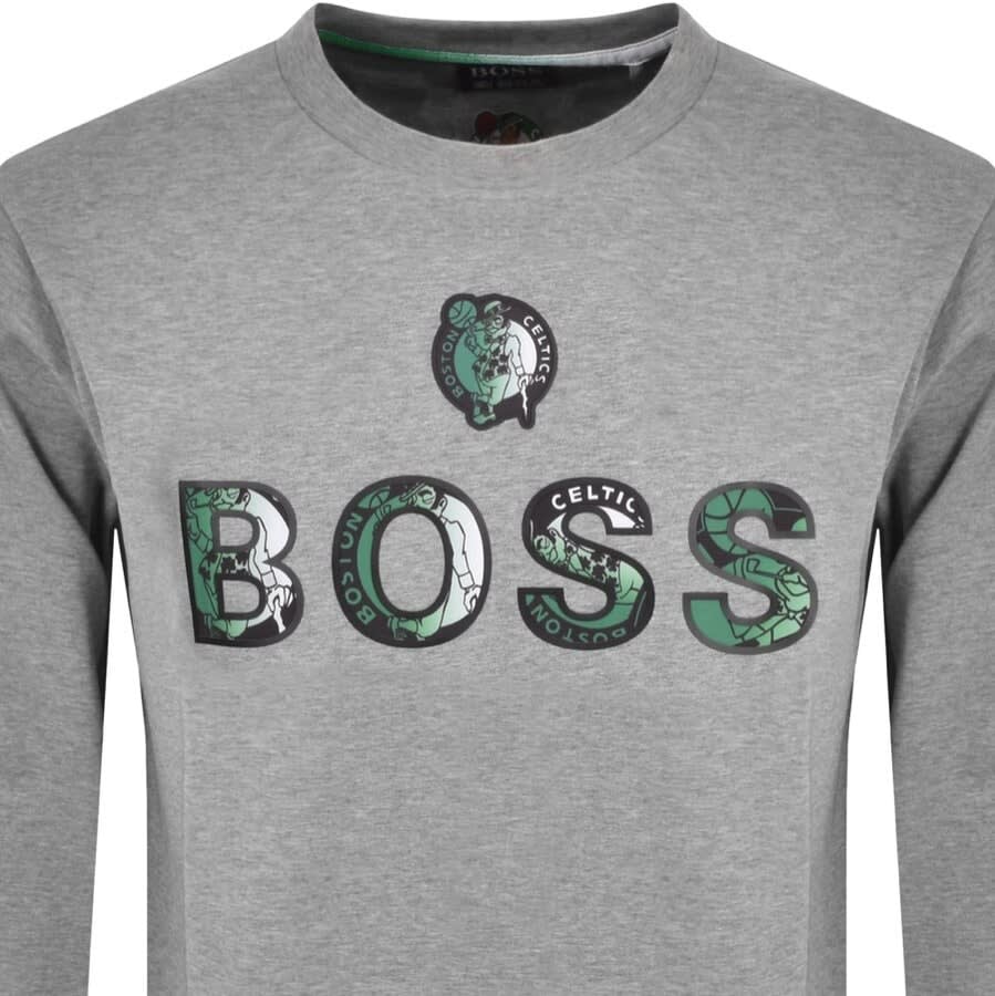 Alternative Image for ProductBOSS X NBA Windmill 2 Sweatshirt Grey2