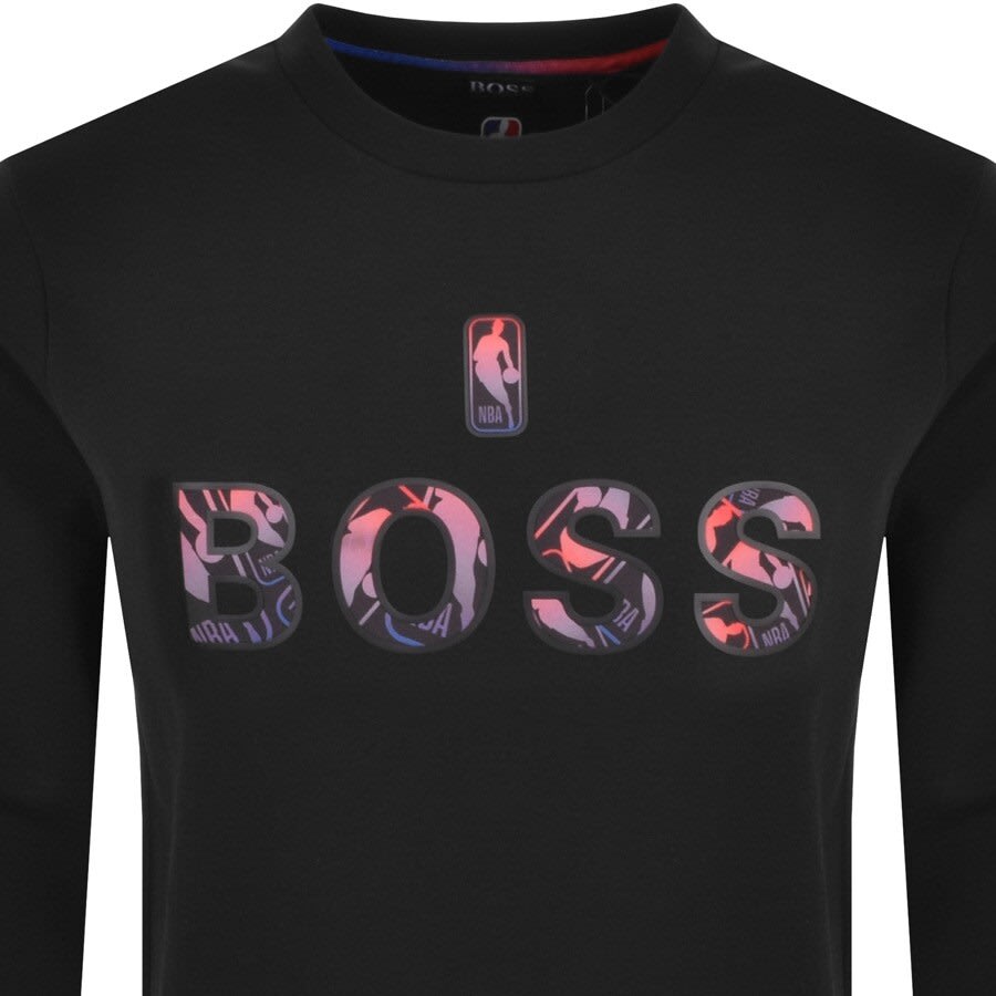 Alternative Image for ProductBOSS X NBA Windmill 2 Sweatshirt Black2