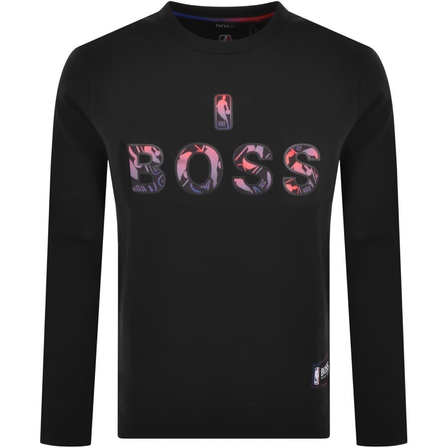 Alternative Image for ProductBOSS X NBA Windmill 2 Sweatshirt Black1
