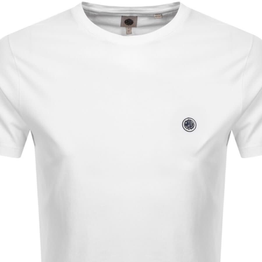 Alternative Image for ProductPretty Green Mitchell Crew Neck T Shirt White2