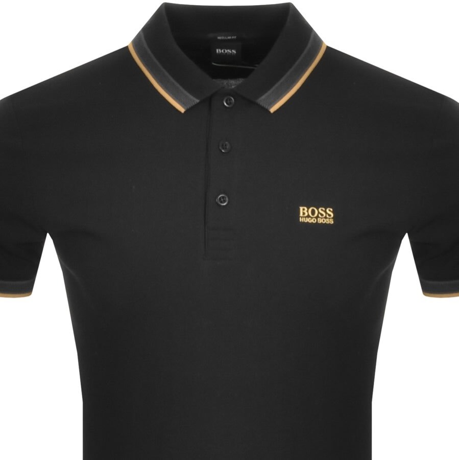 Alternative Image for ProductBOSS Paddy Polo T Shirt Black2