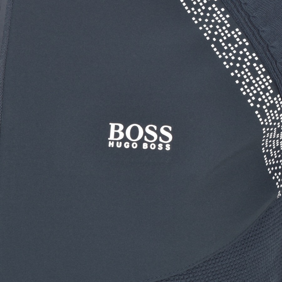 Alternative Image for ProductBOSS Zaxel Half Zip Knitted Jumper Navy3