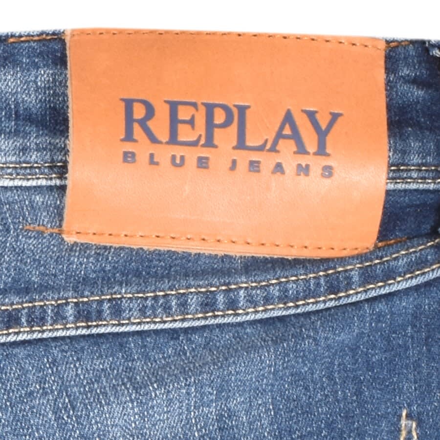 Alternative Image for ProductReplay Anbass Jeans Blue3