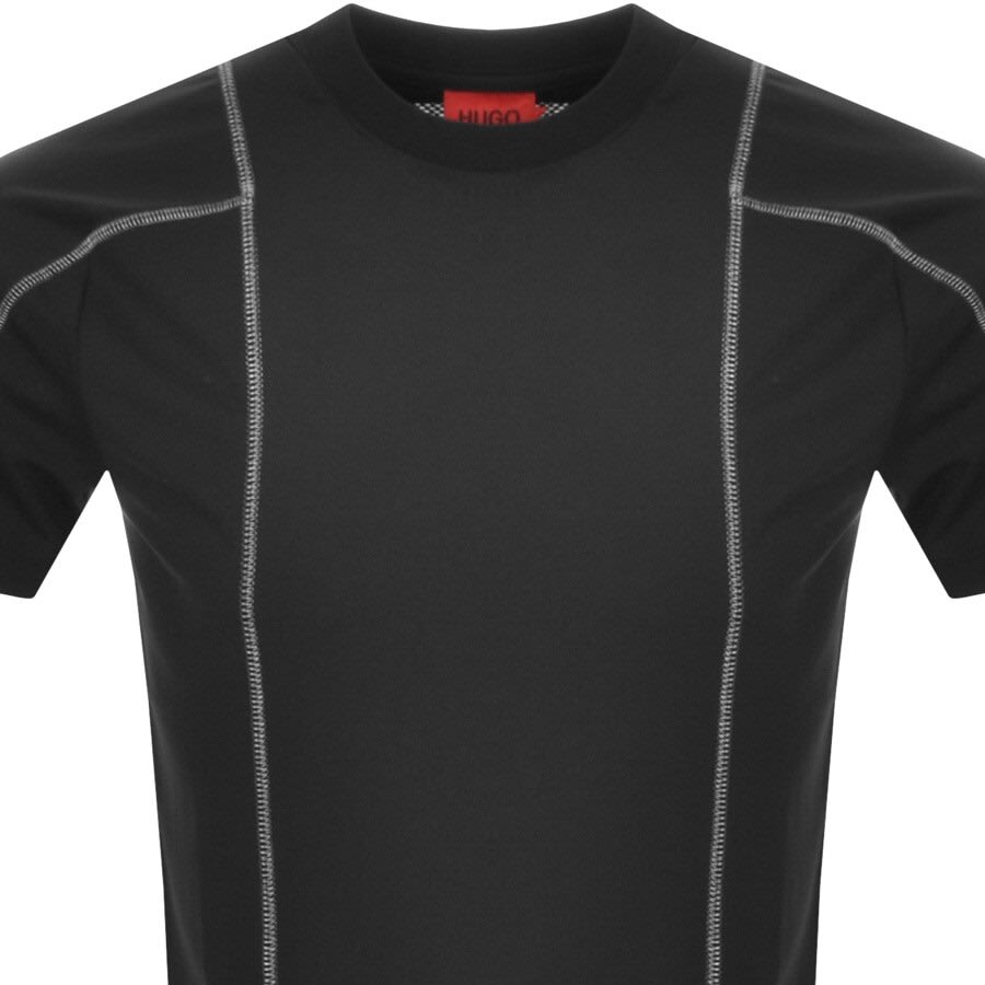 Alternative Image for ProductHUGO Dotanist Crew Neck T Shirt Black2