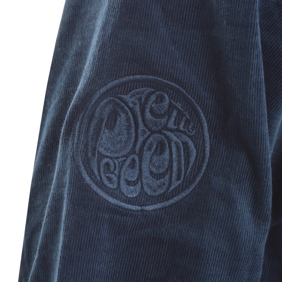Alternative Image for ProductPretty Green Corduroy Forrest Overhead Jacket Navy3