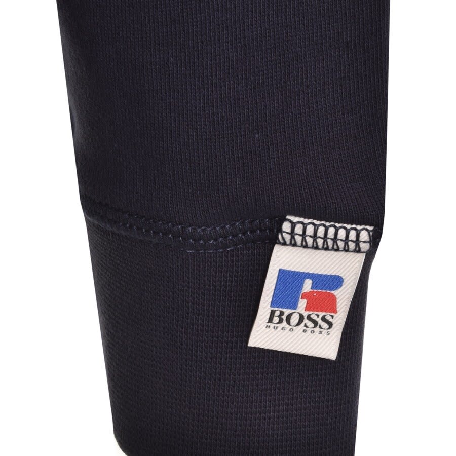Alternative Image for ProductBOSS X Russell Athletic Stedman Sweatshirt Navy3